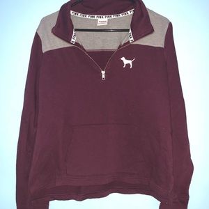 PINK Victoria’s Secret half zip
